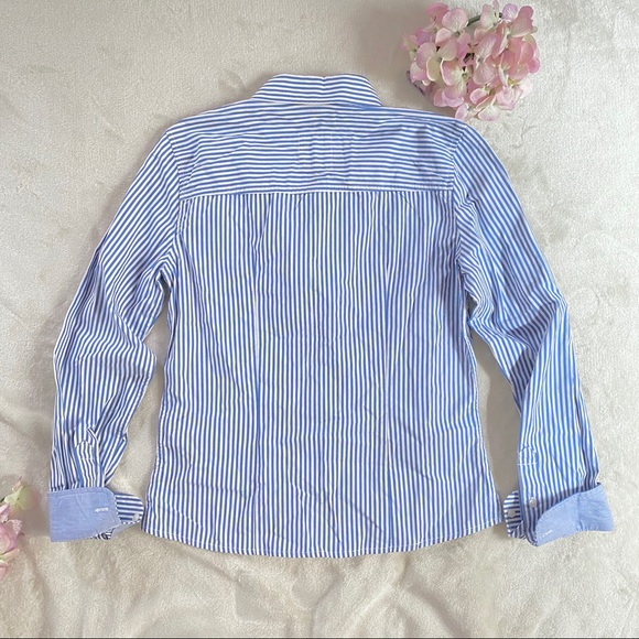 Women’s Hollister Blue Button Down Shirt S - Picture 4 of 4